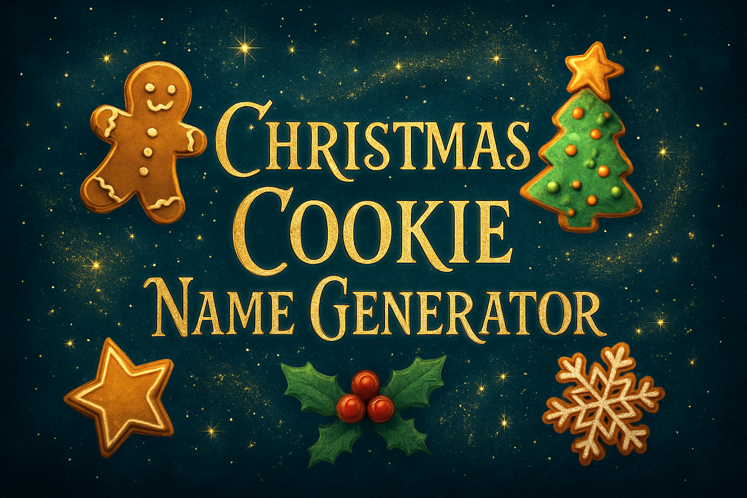Christmas Cookie Name Generator