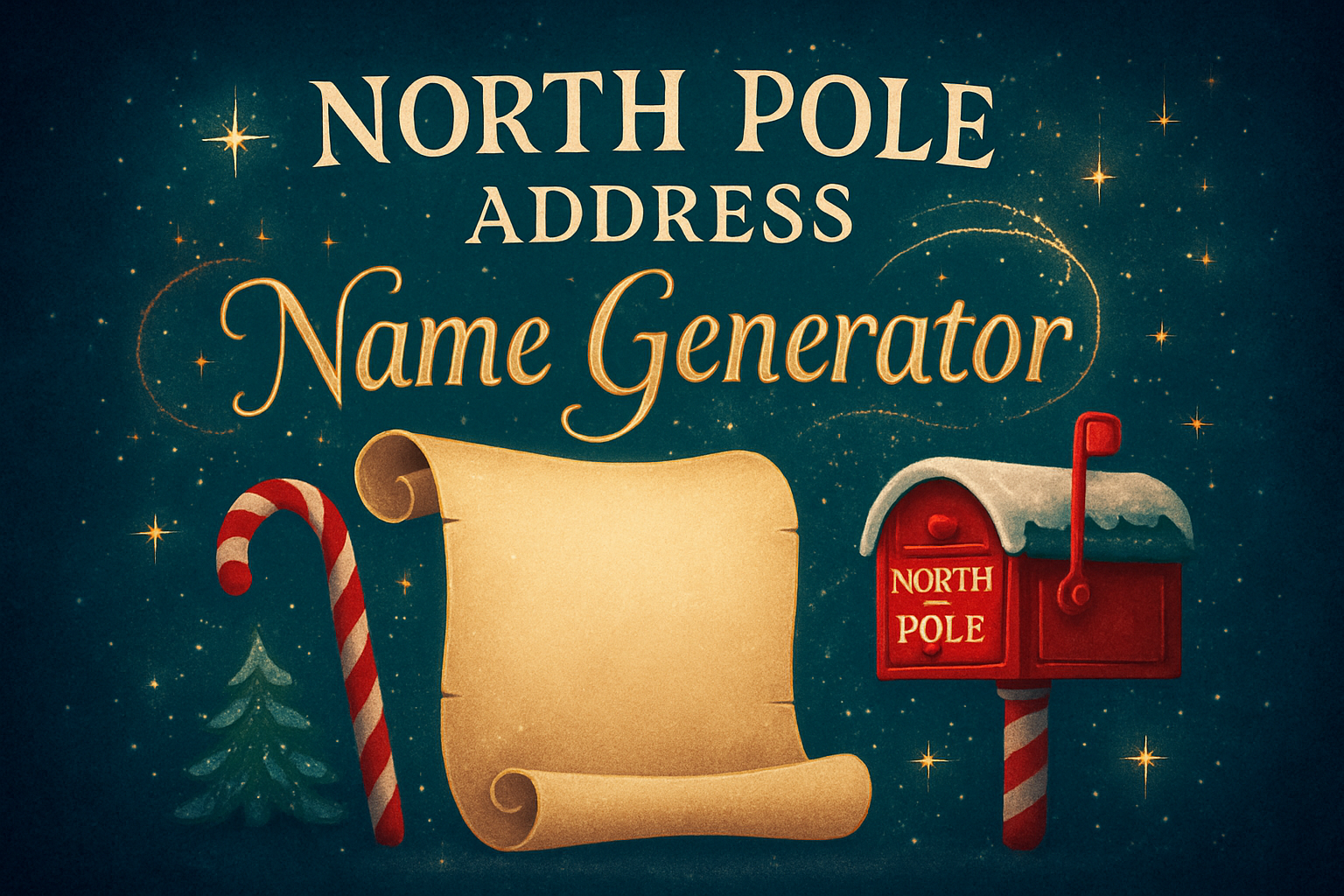North Pole Address Name Generator