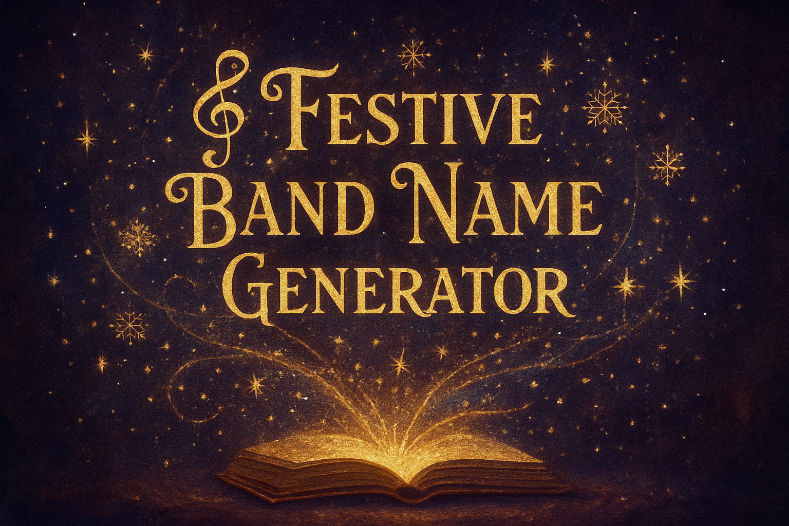 Festive Band Name Generator