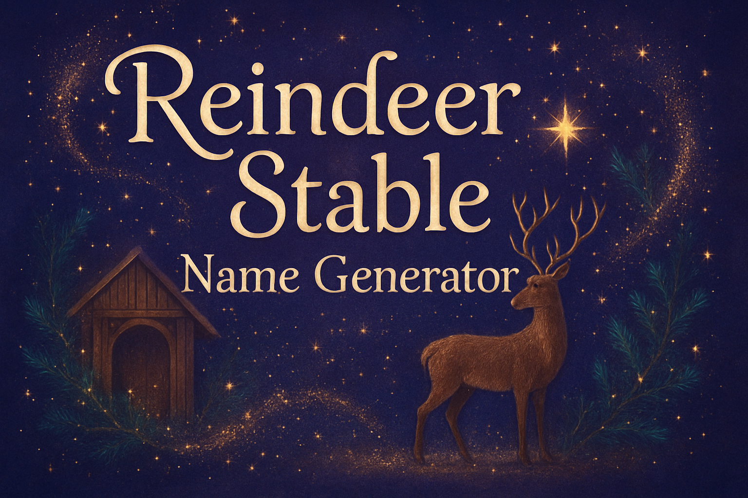Reindeer Stable Name Generator
