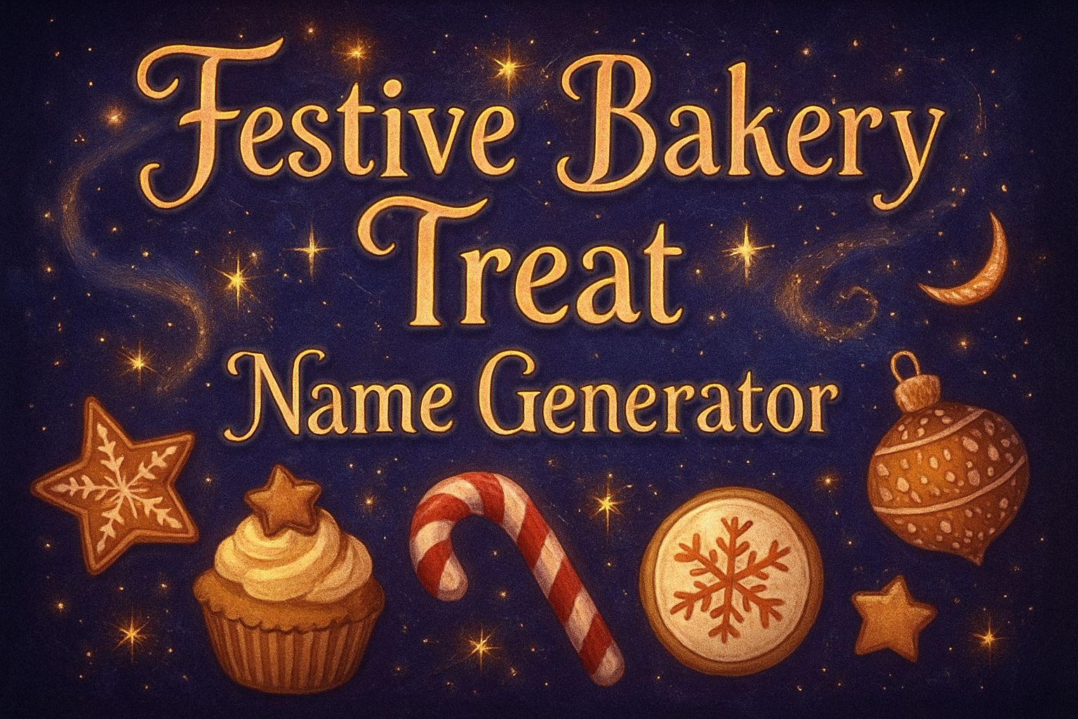 Festive Bakery Treat Name Generator