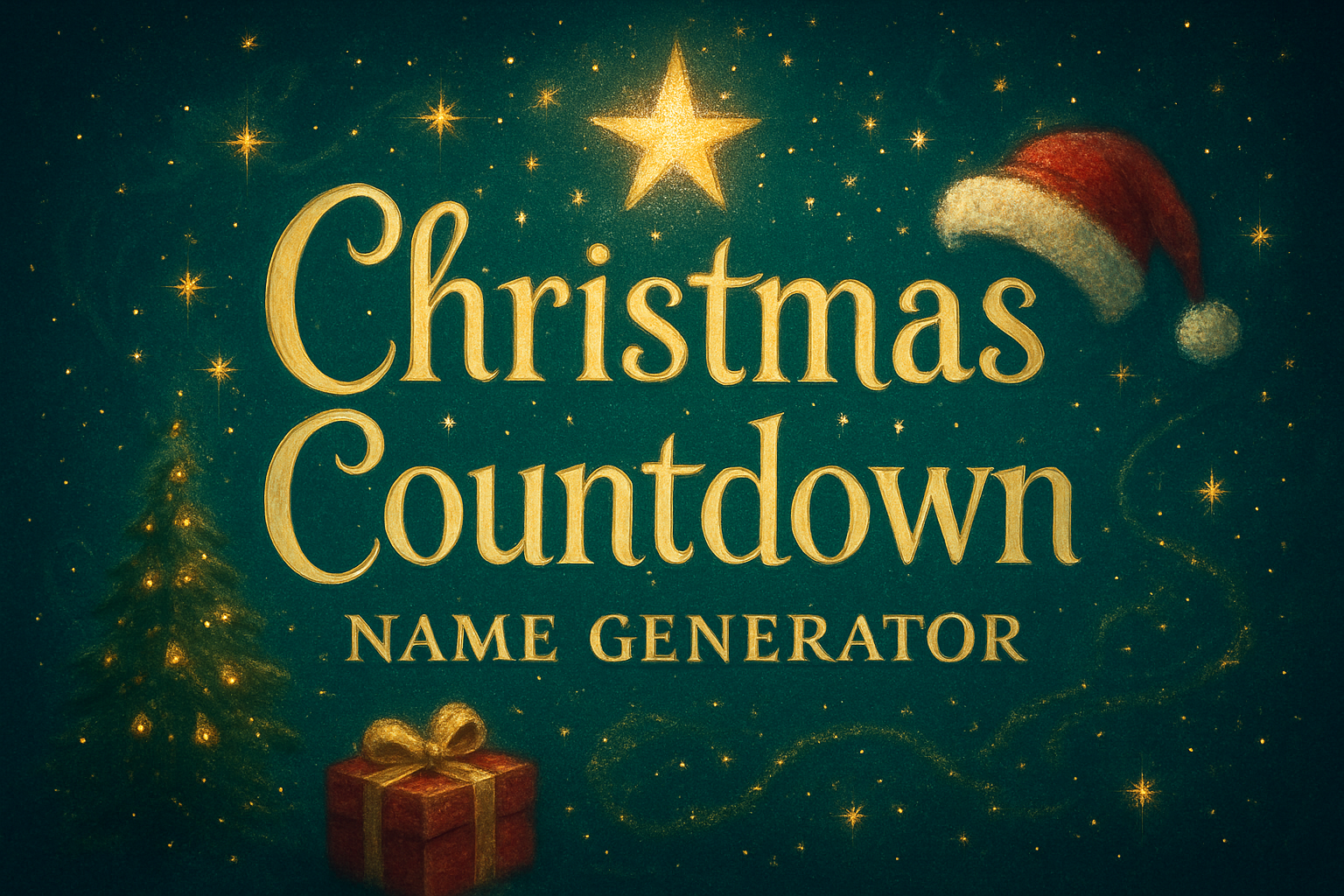 Christmas Countdown Name Generator