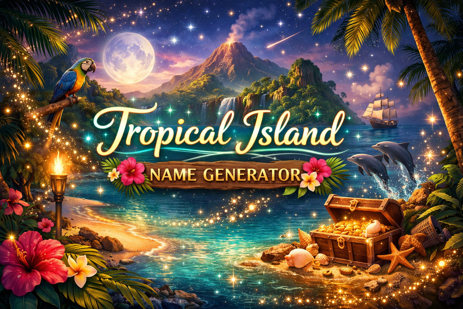 Tropical Island Name Generator