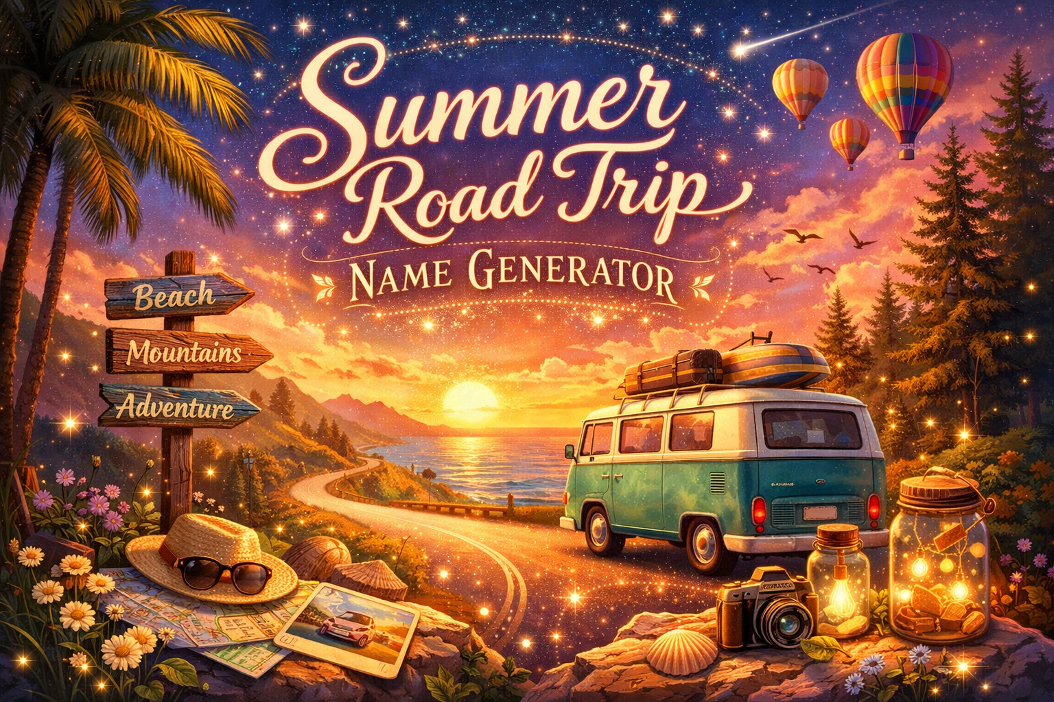 Summer Road Trip Name Generator