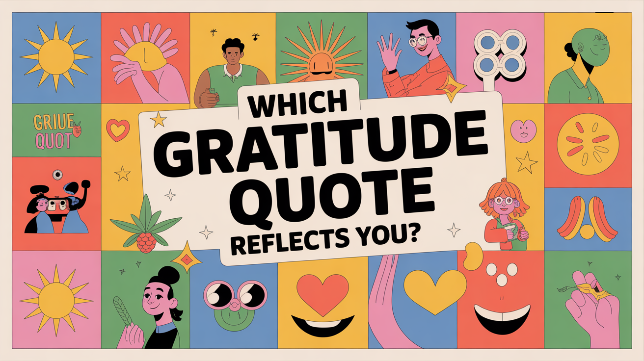 Which Gratitude Quote Reflects You?