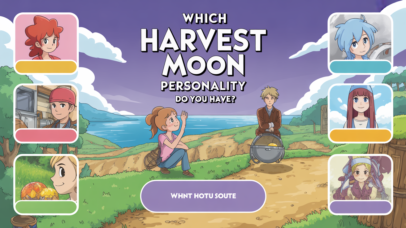 Which Harvest Moon Personality Do You Have?
