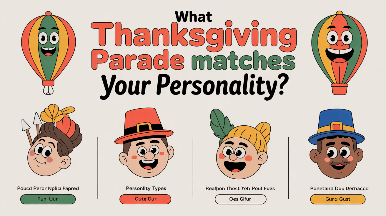 Which Thanksgiving Parade Balloon Matches Your Personality?