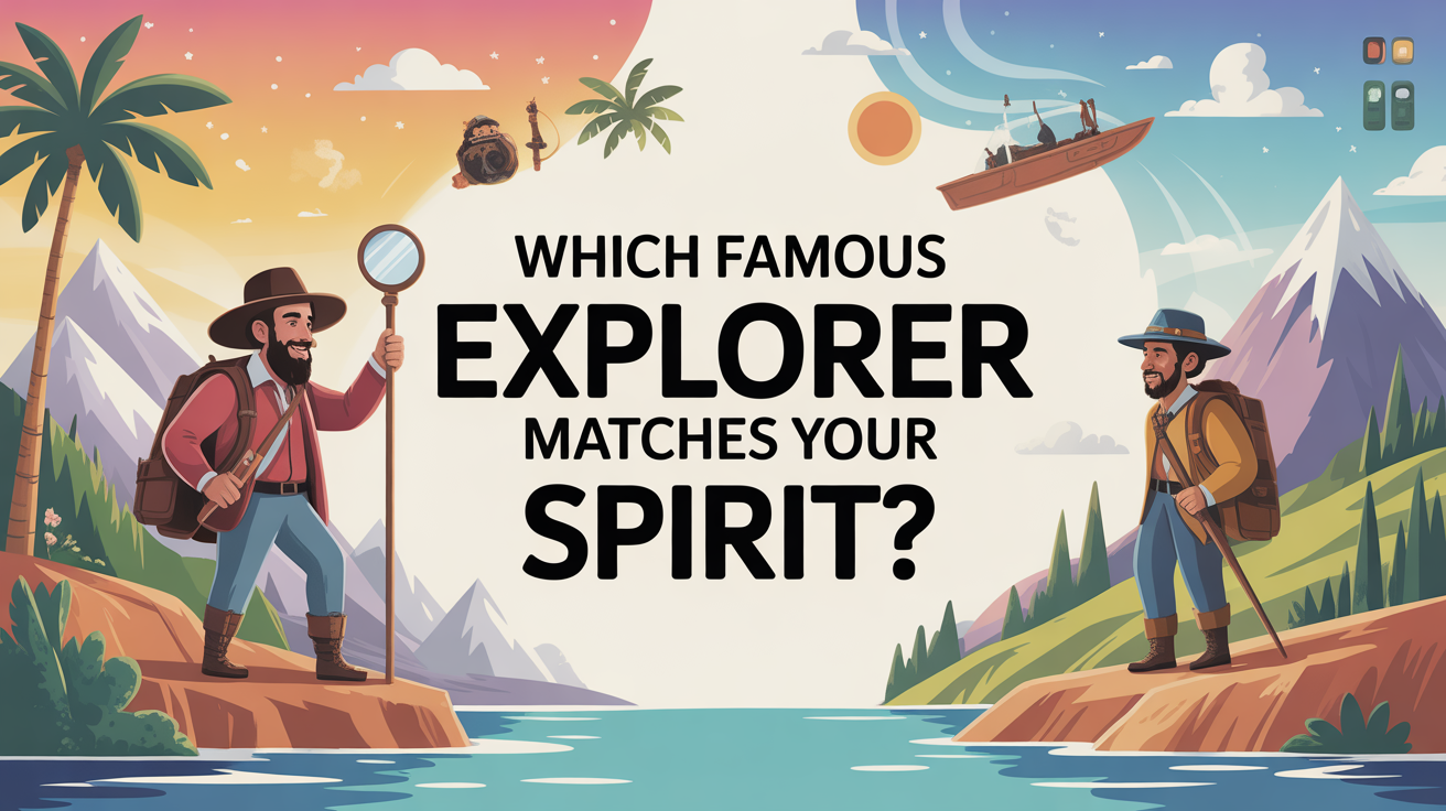 Which Famous Explorer Matches Your Spirit?