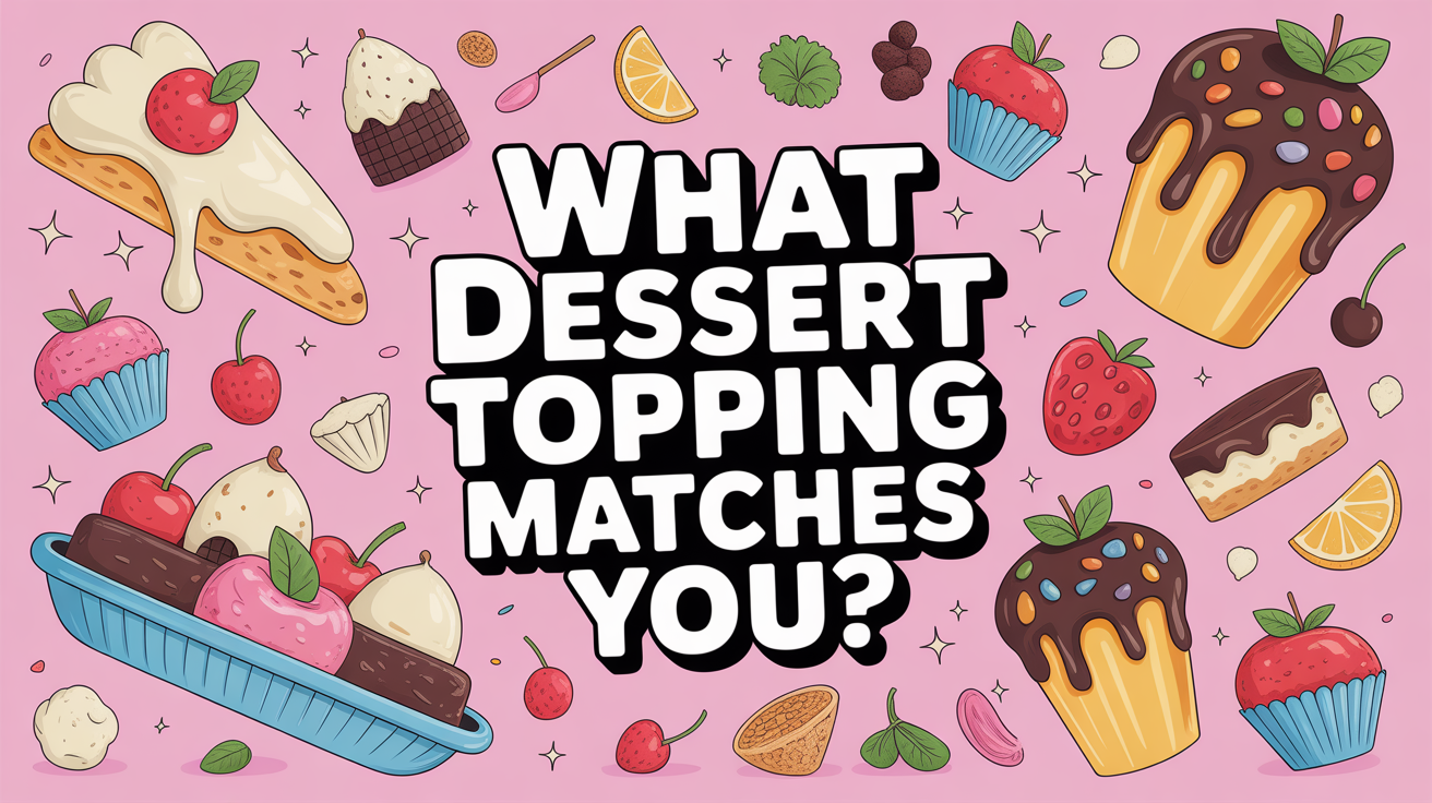 Which Dessert Topping Matches You?