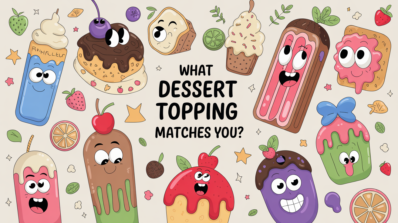 Which Dessert Topping Matches You?