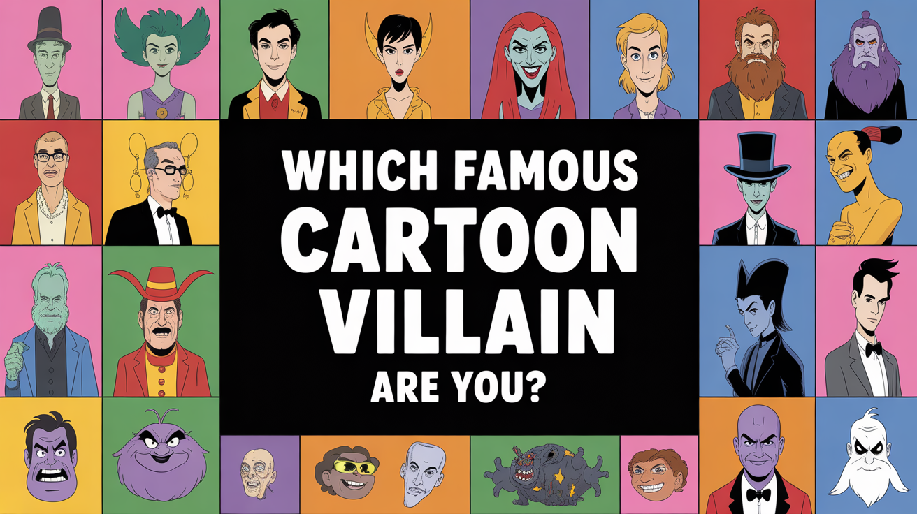Which Famous Cartoon Villain Are You?