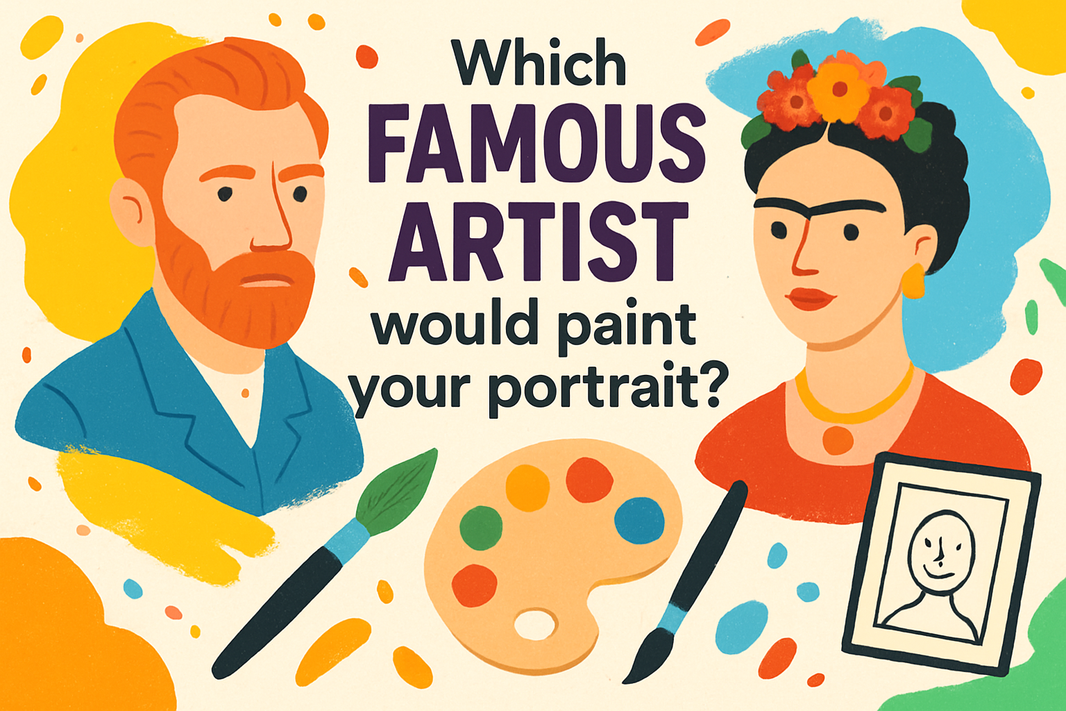 Which Famous Artist Would Paint Your Portrait?