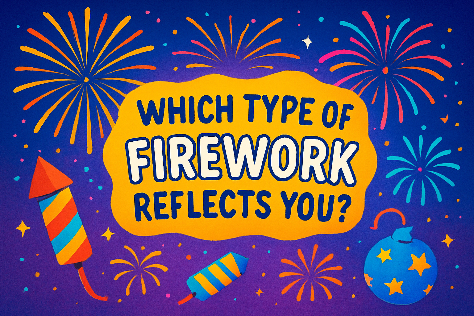 Which Type of Firework Reflects You?