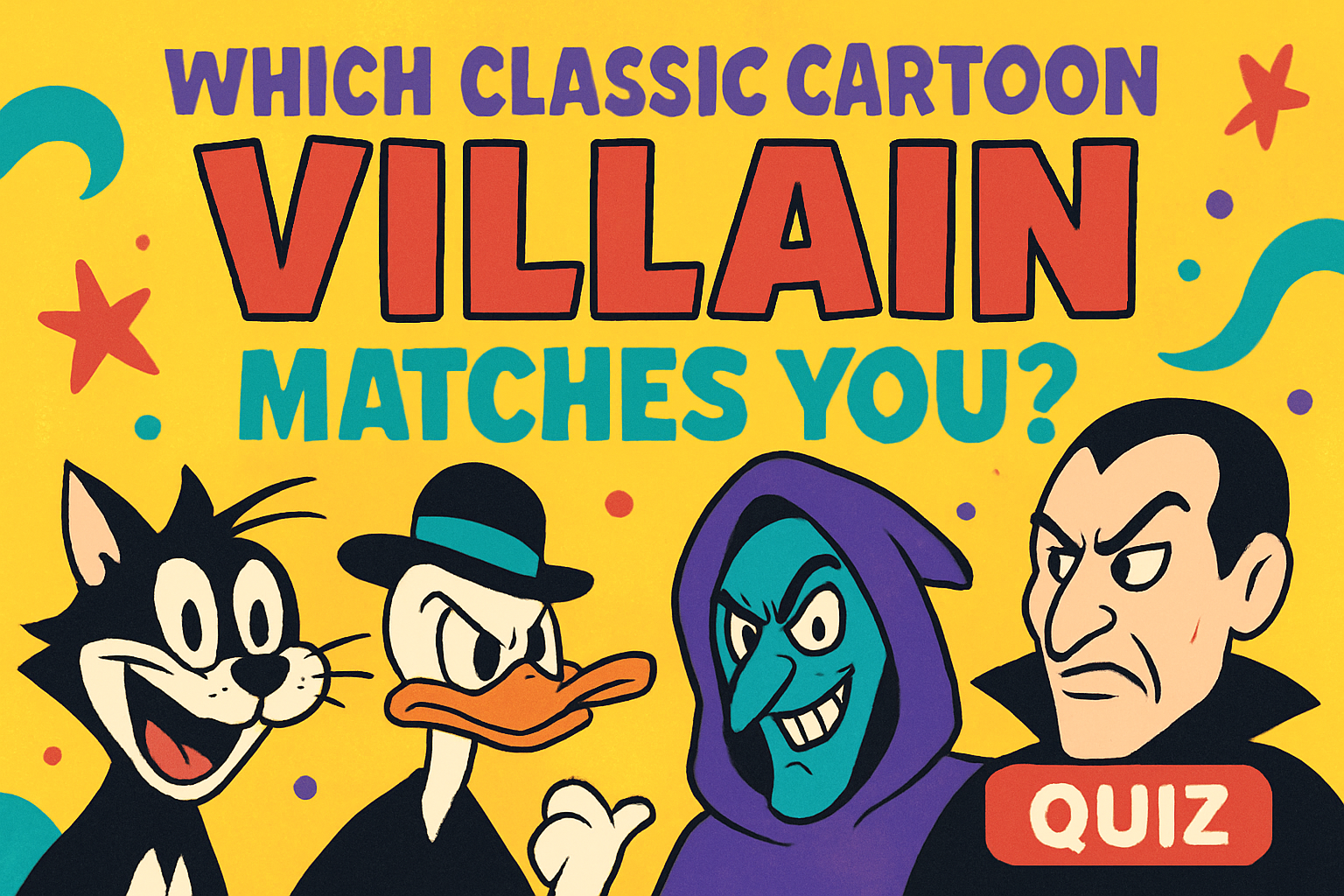 Which Classic Cartoon Villain Are You?