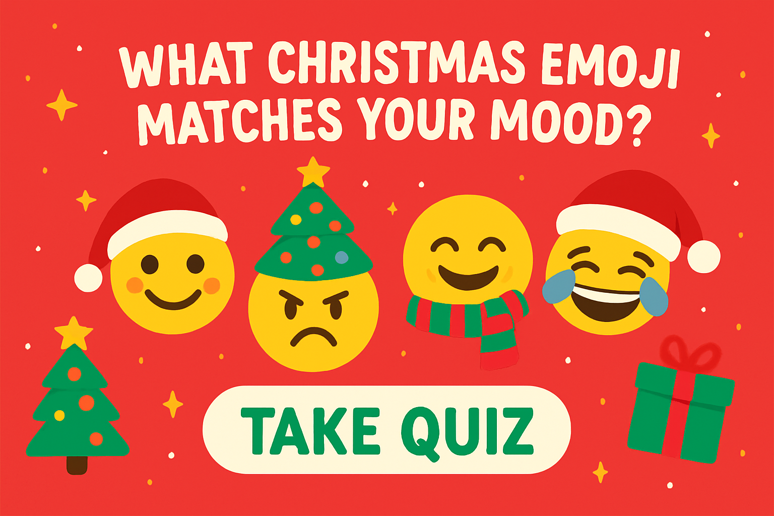 Which Christmas Emoji Matches Your Mood?