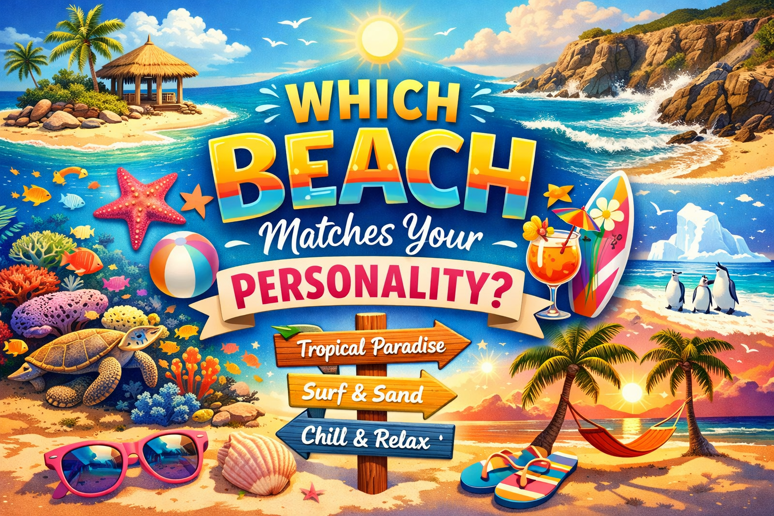 Which Beach Matches Your Personality Are You?