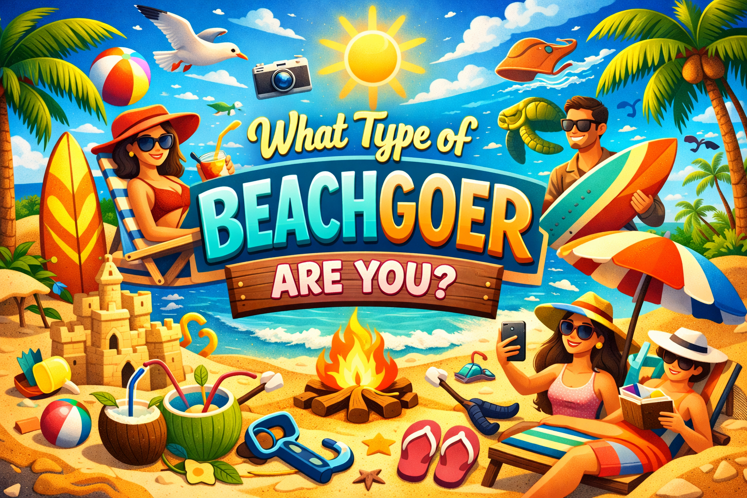 Which Type of Beachgoer Are You?