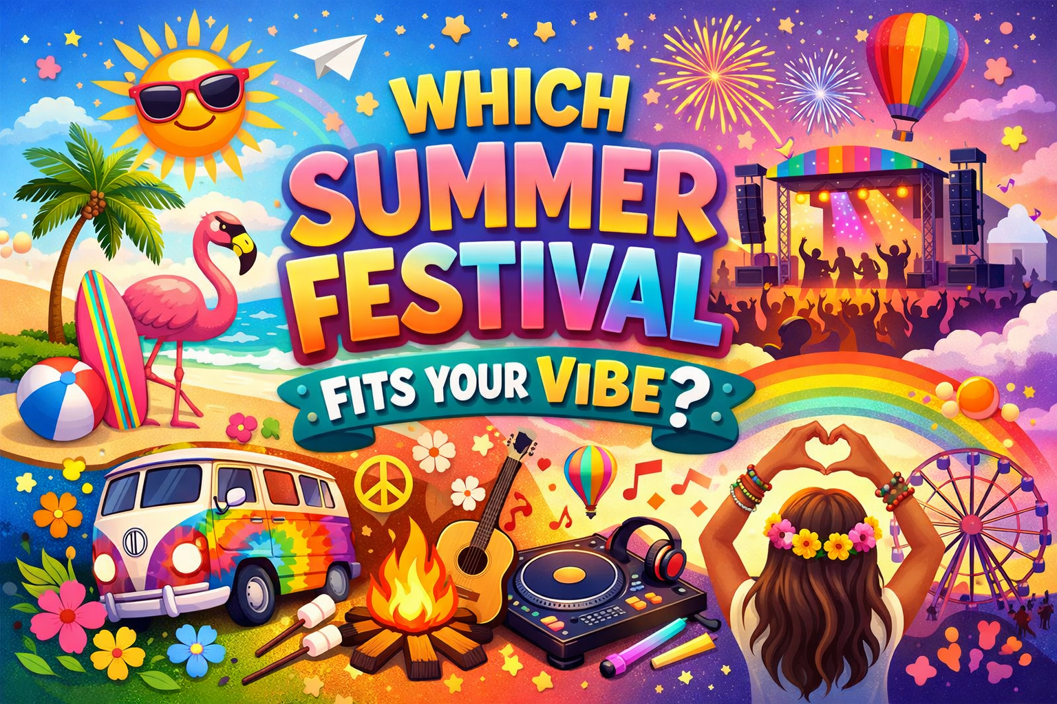 Which Summer Festival Fits Your Vibe Are You?