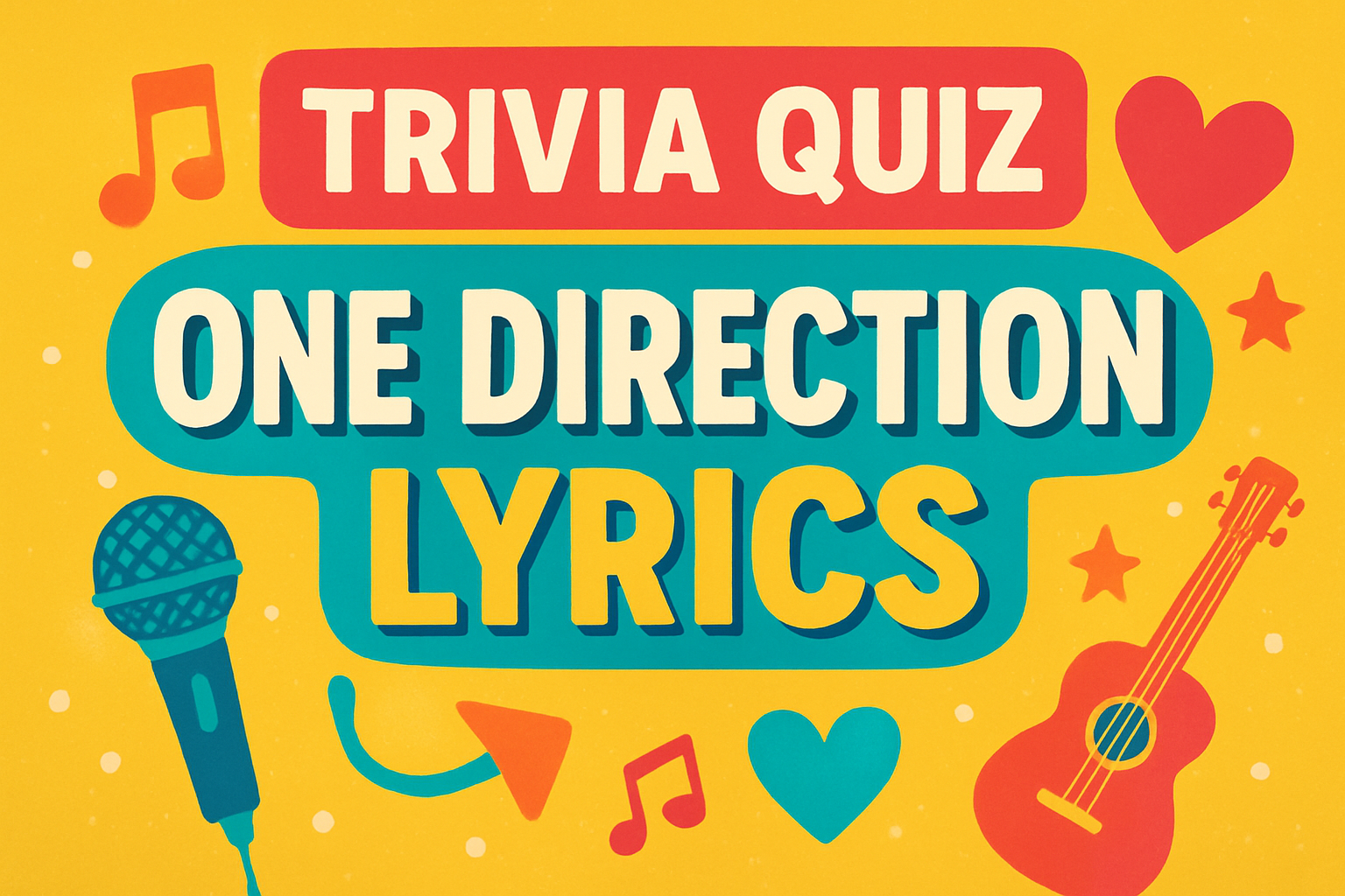 One Direction Lyrics Trivia