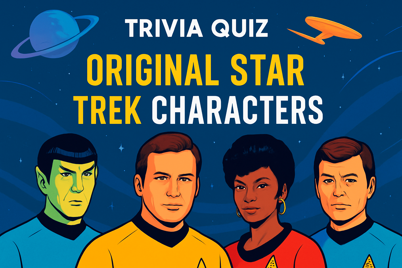 Original Star Trek Characters Quiz