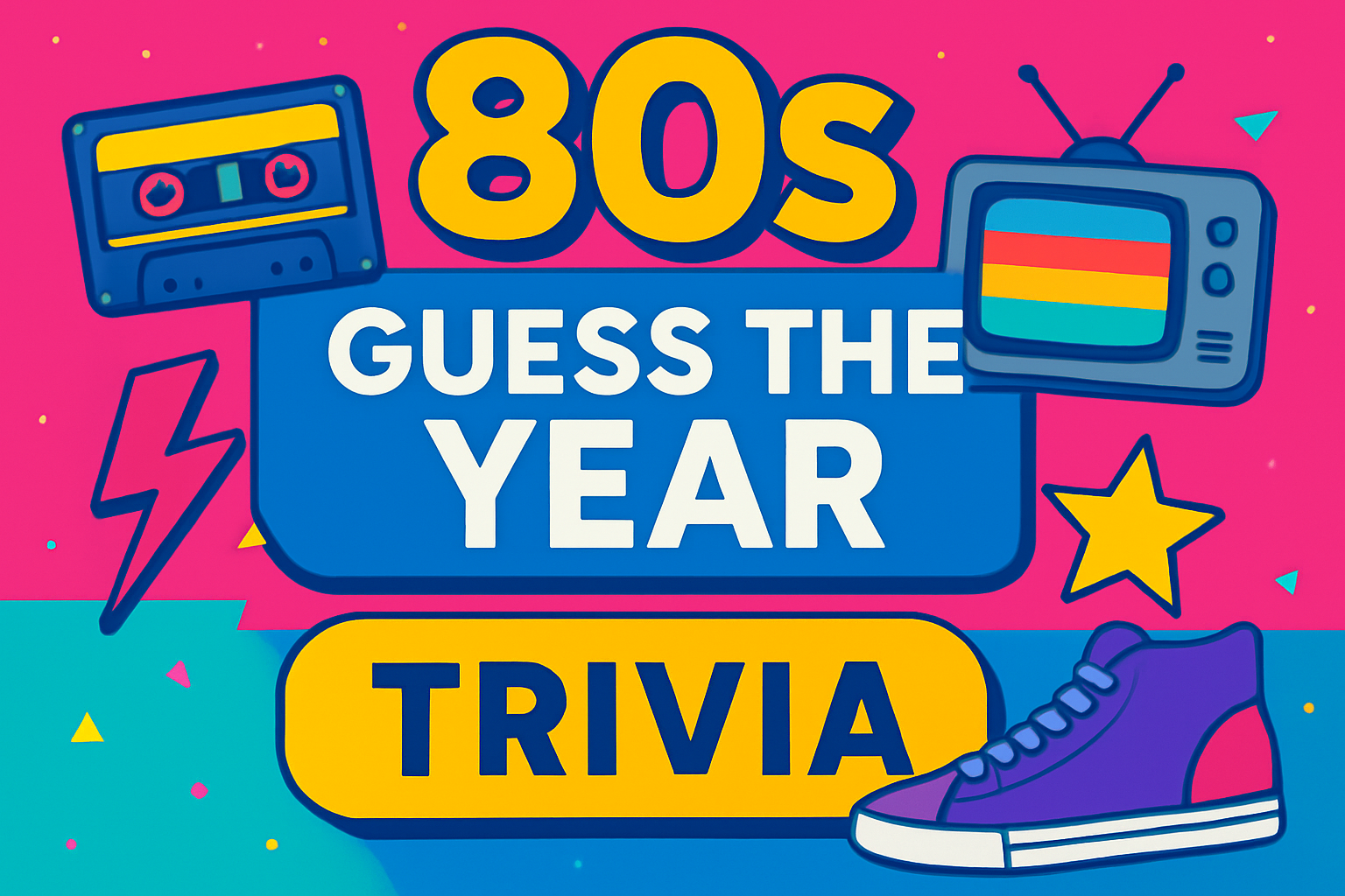 80s Guess The Year Trivia Quiz