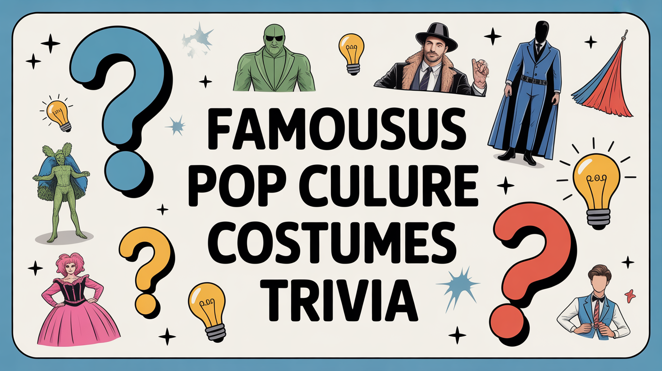 Famous Pop Culture Costumes Trivia Trivia Quiz
