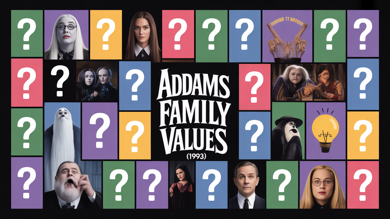 Addams Family Values (1993) Movie Trivia Trivia Quiz