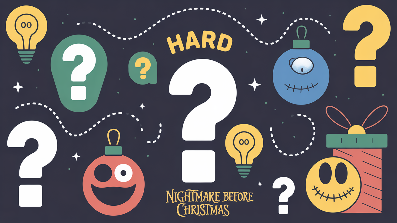 Hard Nightmare Before Christmas Trivia Quiz