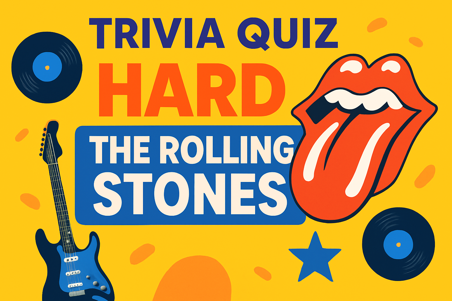 Hard The Rolling Stones Trivia Quiz