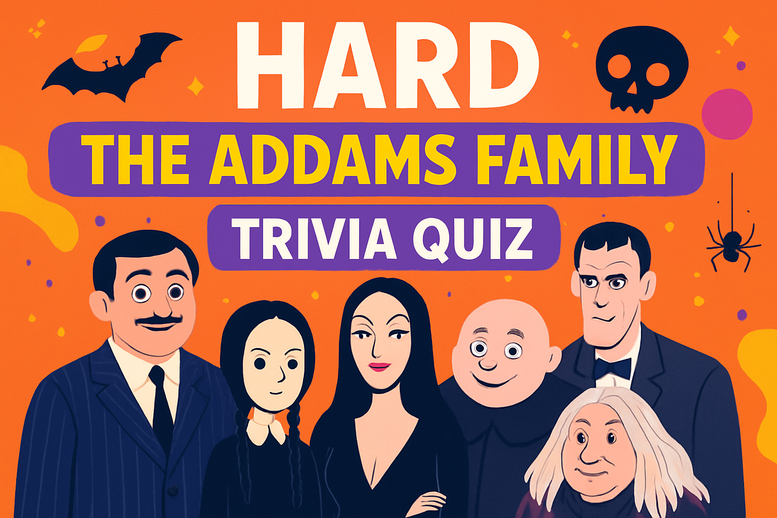 Hard The Addams Family Trivia Quiz