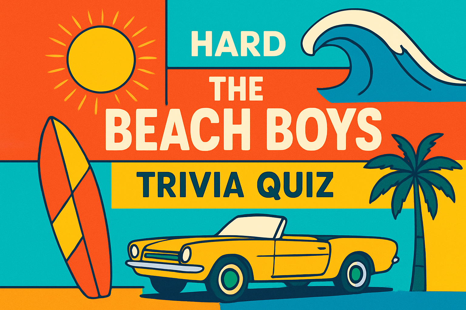 Hard The Beach Boys Trivia Quiz