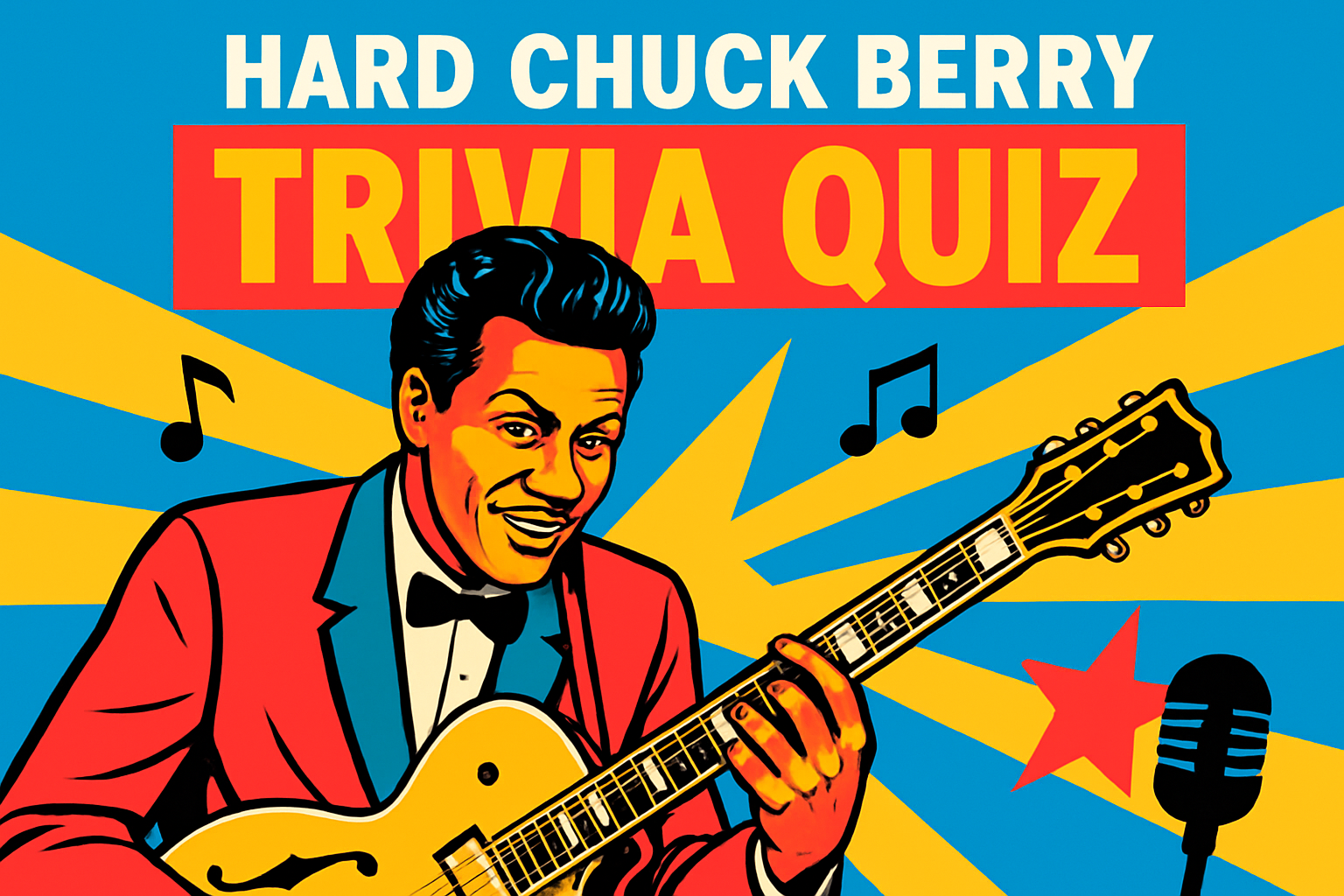 Hard Chuck Berry Trivia Quiz