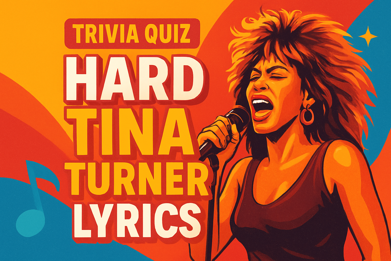 Hard Tina Turner Lyrics Trivia Quiz