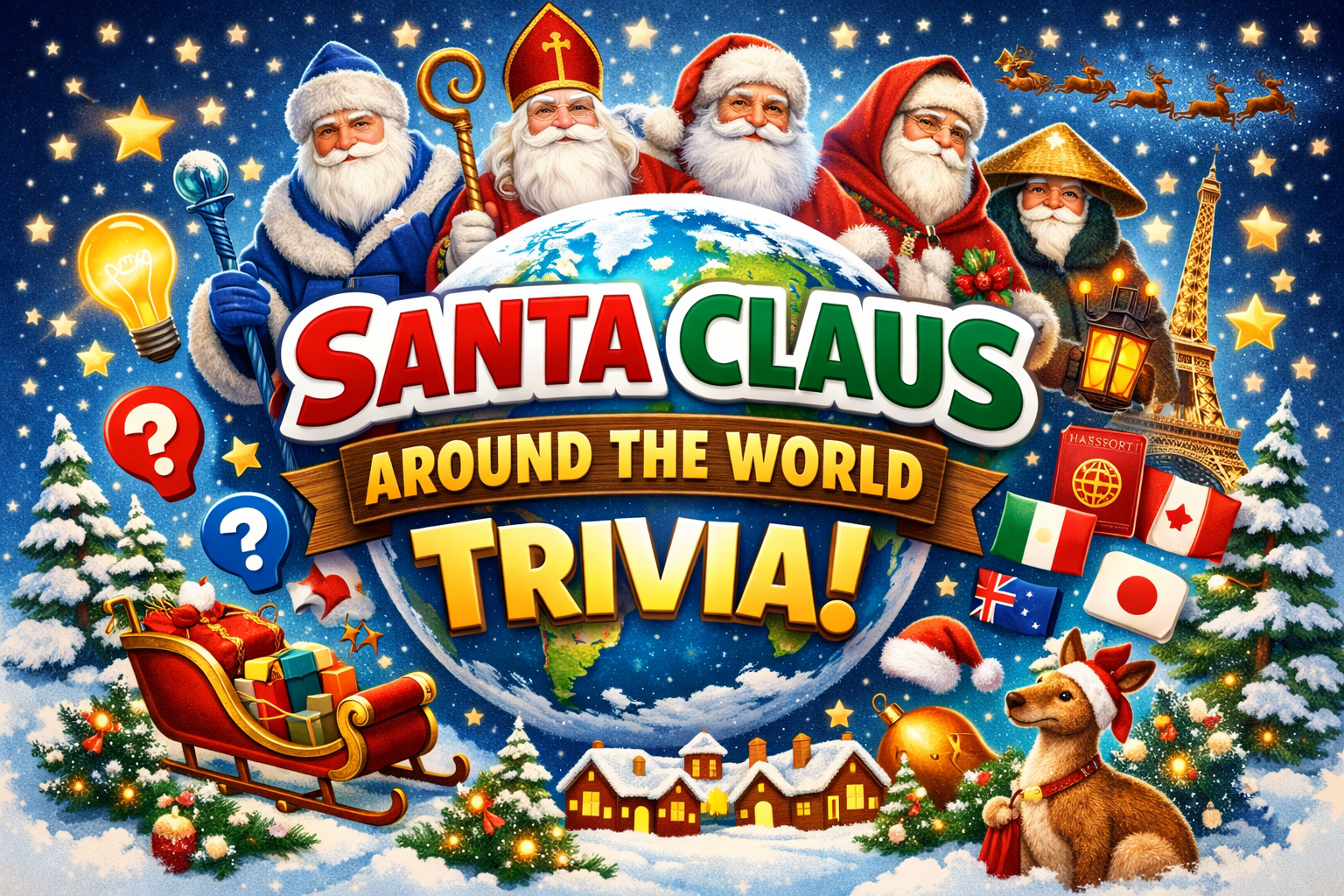 Santa Claus Around the World Trivia Quiz
