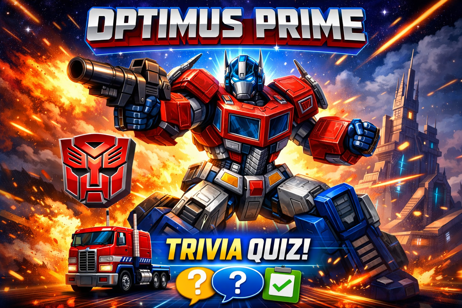 Optimus Prime Trivia Quiz
