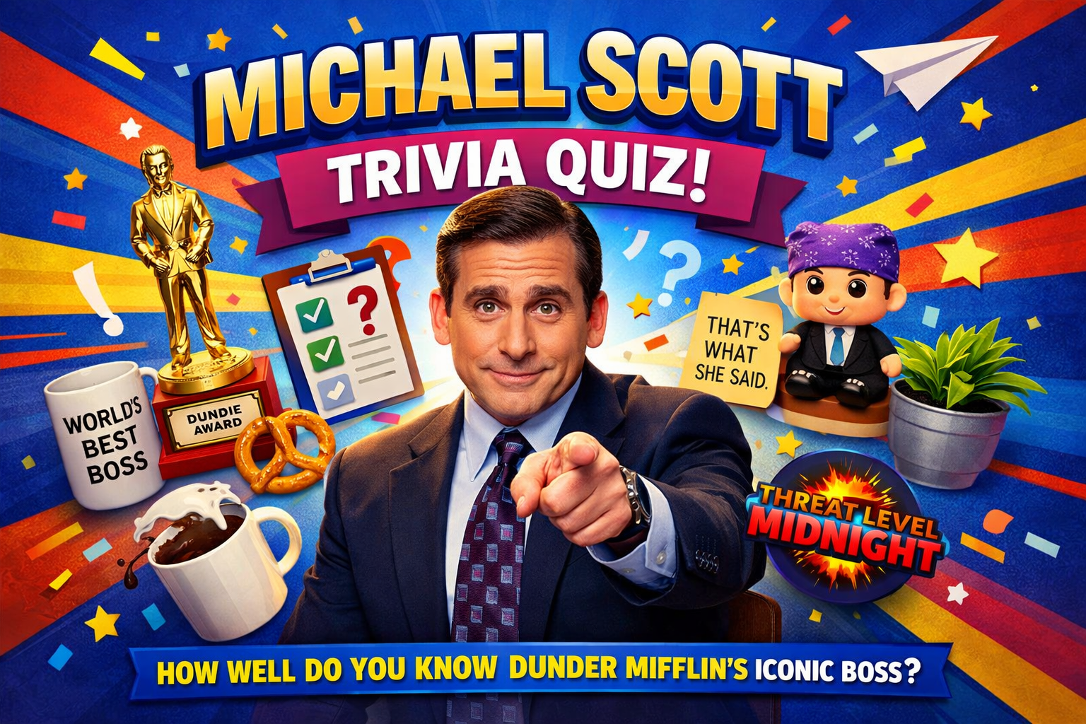 Michael Scott Trivia Quiz