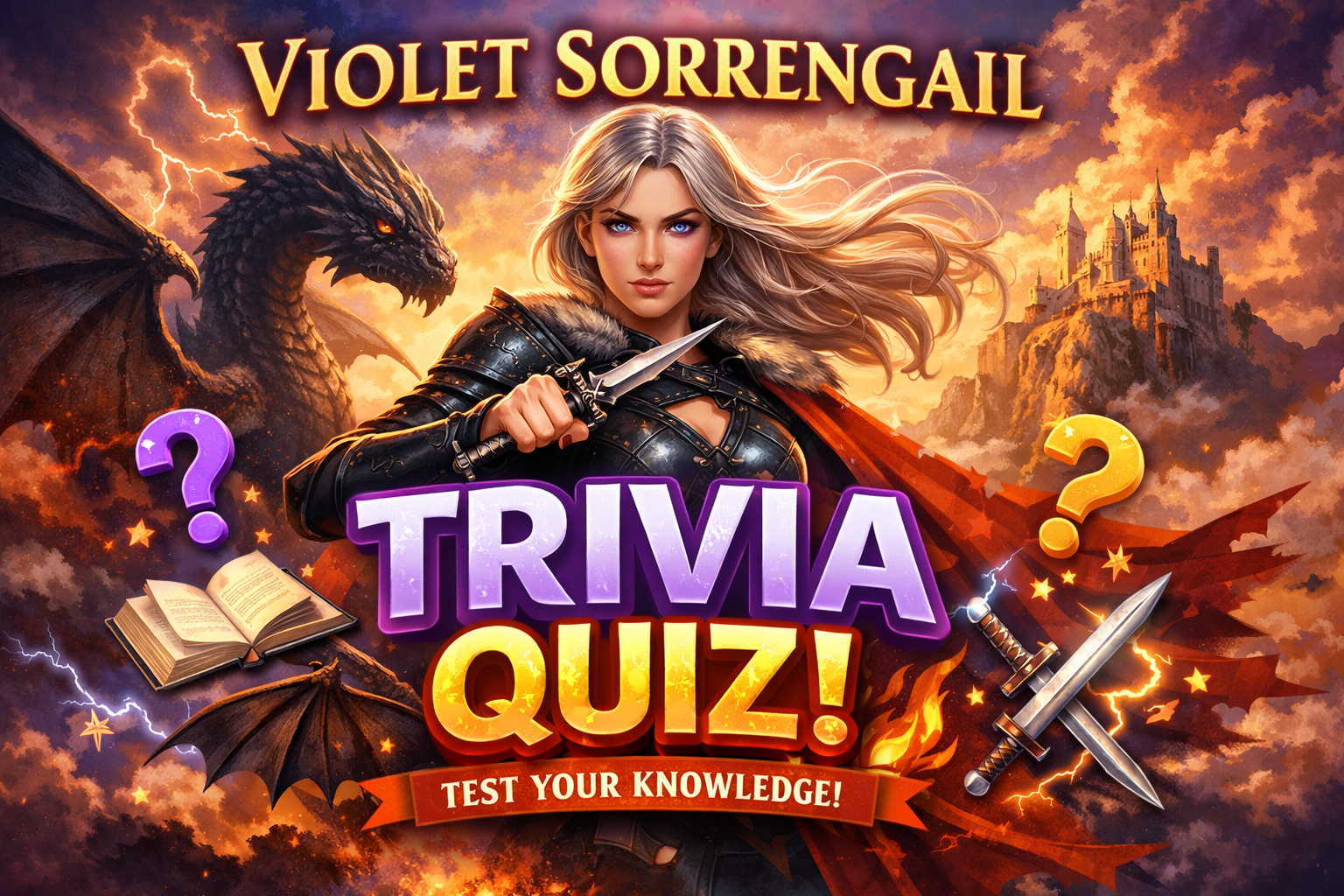 Violet Sorrengail Trivia Quiz