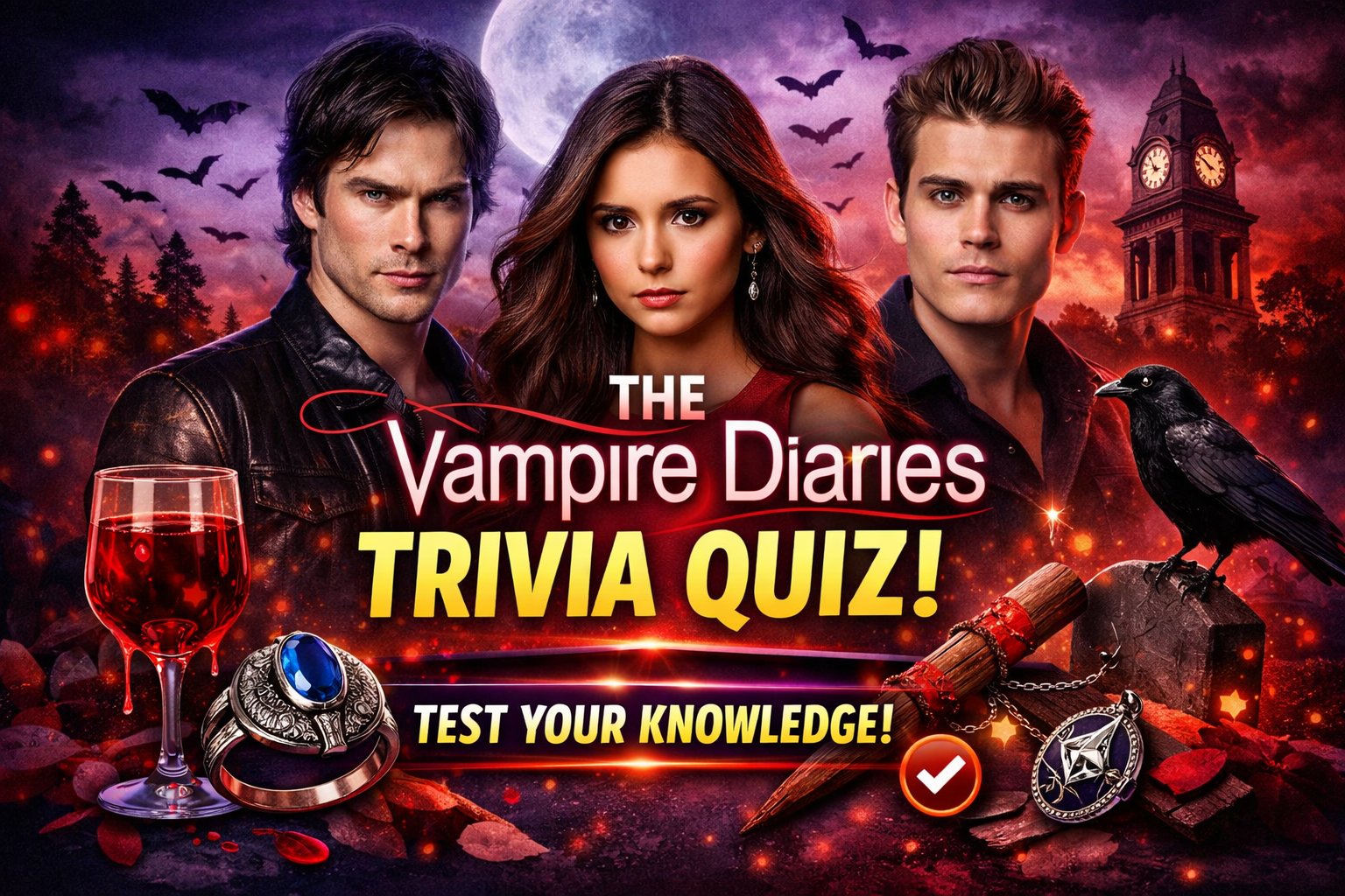 The Vampire Diaries TV Show Trivia Quiz